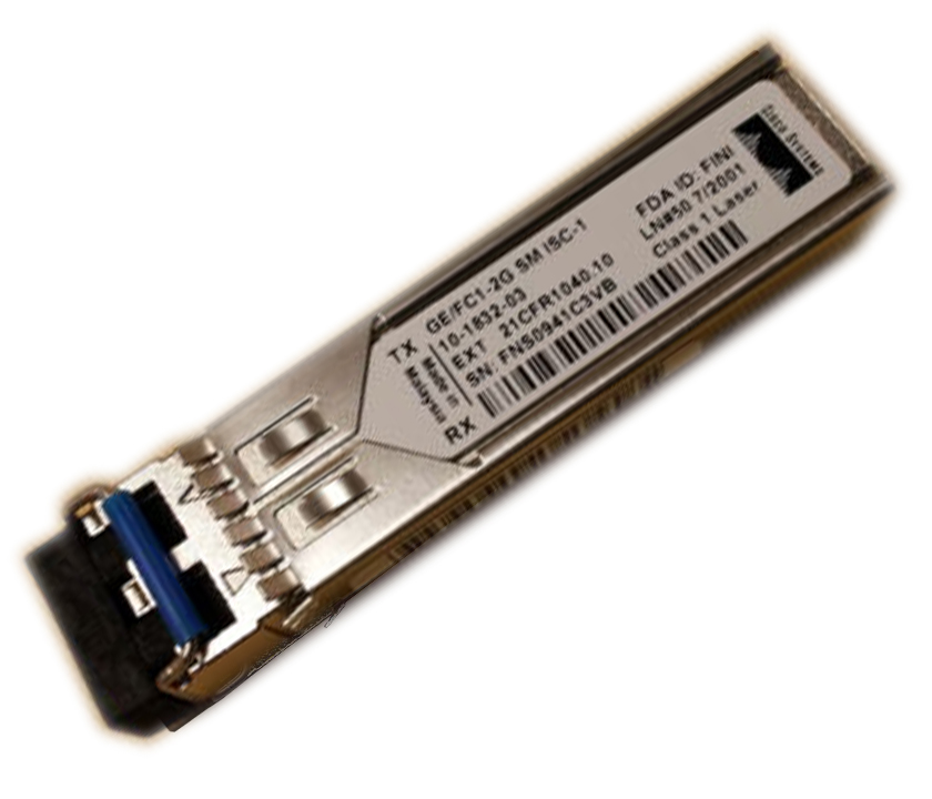 15454-SFP-GE+-LX Cisco Original 1000BASE-LX GE/1G-FC/2G-FC Wavelength 1310nm SFP MMF Transceiver Module