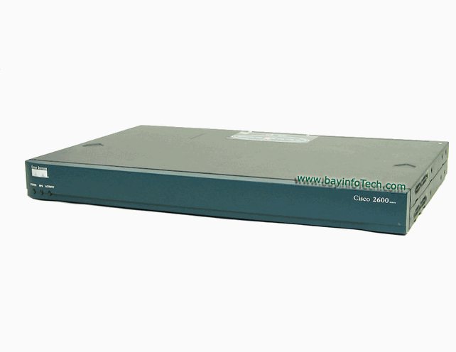 CISCO2610 Cisco 2610 Router w/64MB Memory, 16MB Flash, 1 Ethernet Port, 2 WAN slots