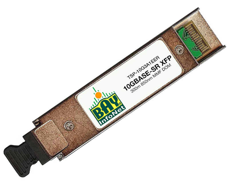 TSP-10G3A1EER-BIT Delta XFP 10GBASE-SR Wavelength 850nm Reach 300m MMF  3rd Party Transceiver Module