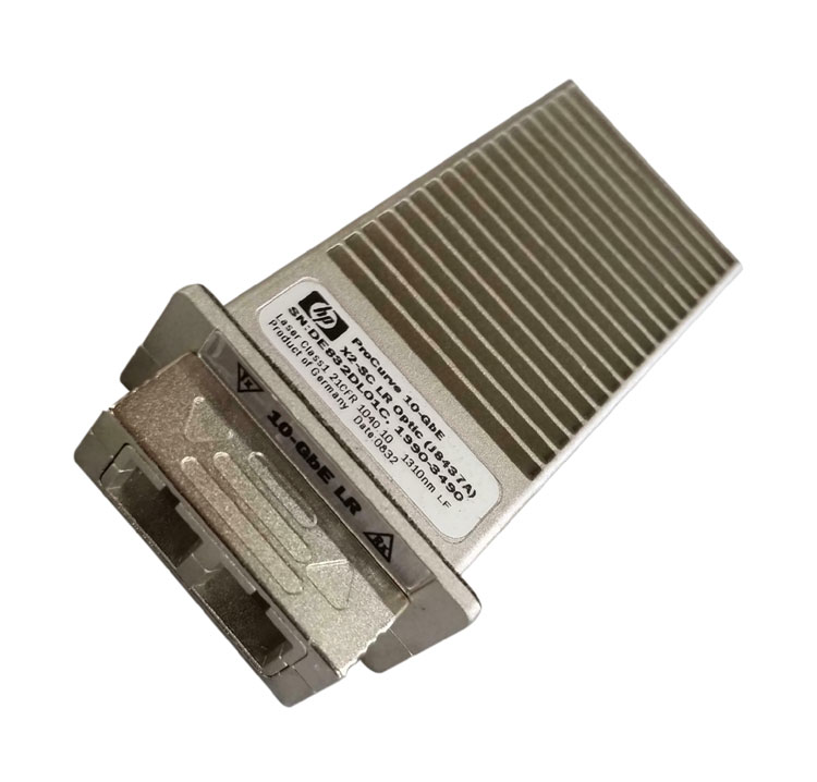 J8437A HP X2 10GBASE-LR Wavelength 1310nm Reach 10KM SMF Original Transceiver Module