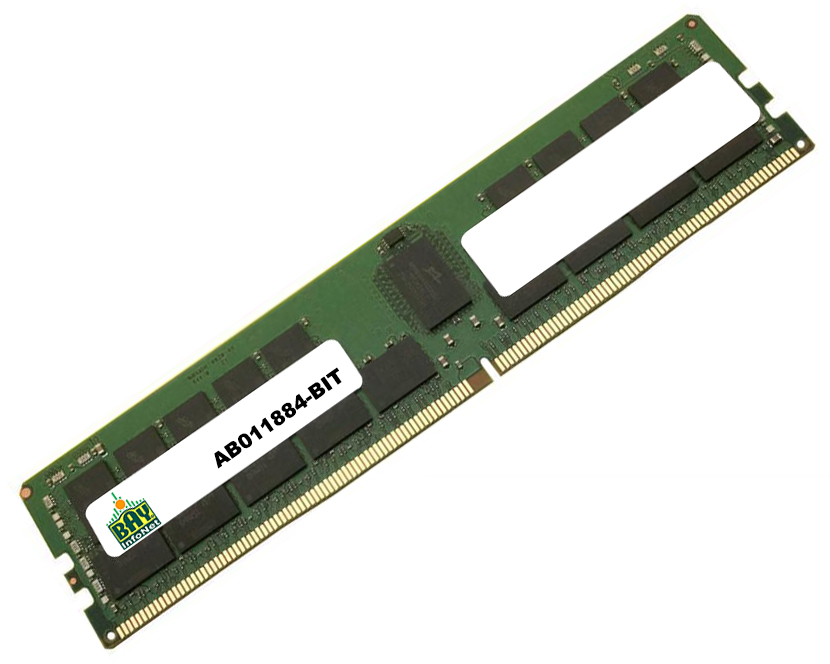 AB011884-BIT Dell 3rd Party 32GB DDR4-2933 PC4-23400 2Rx8 ECC RDIMM Memory