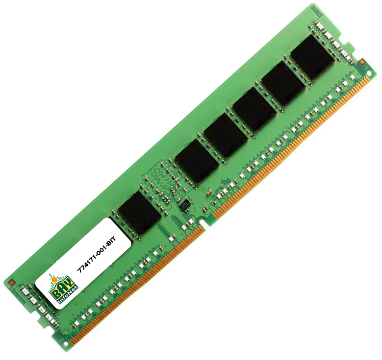 774171-001-BIT HPE 3rd Party 8GB DDR4 2133MHz PC4-17000 ECC RDIMM RAM Memory