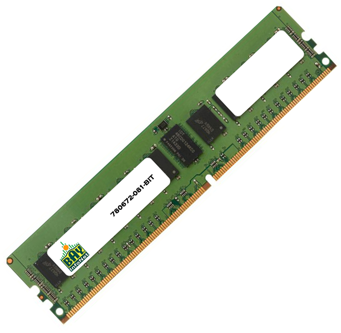 780672-081-BIT HPE 3rd Party 8GB DDR4 2133MHz PC4-17000 ECC RDIMM RAM Memory